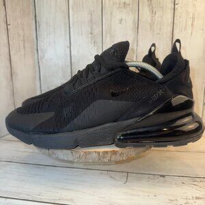 Nike Air Max 270 Triple Black AH8050-005 Men’s Shoes Sneakers Size 11 Rare